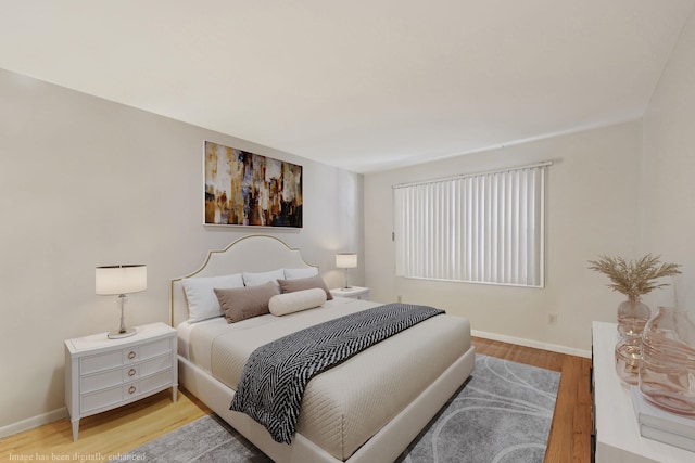 310 70th St Unit 1D, Guttenberg, NJ 07093 - bedroom with wood finished floors and baseboards