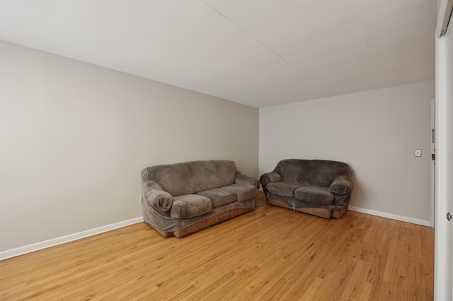 310 70th St Unit 1D, Guttenberg, NJ 07093 - living area with light wood-style floors and baseboards