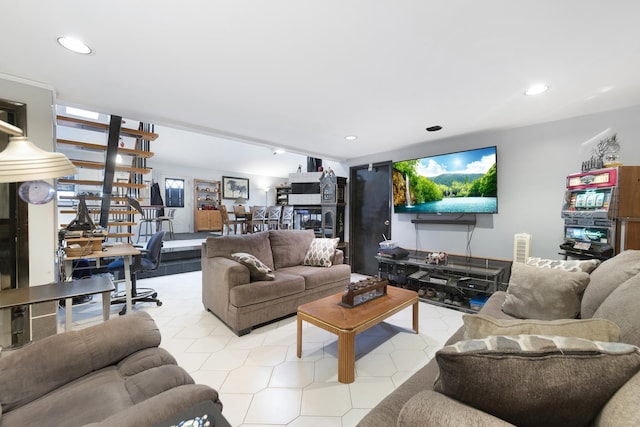 view of living room