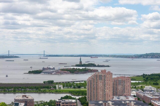 88 Morgan St Unit 4306, Jersey City, NJ 07302 - water view featuring a notable bridge