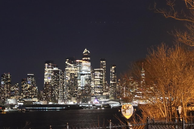 city view featuring a water view