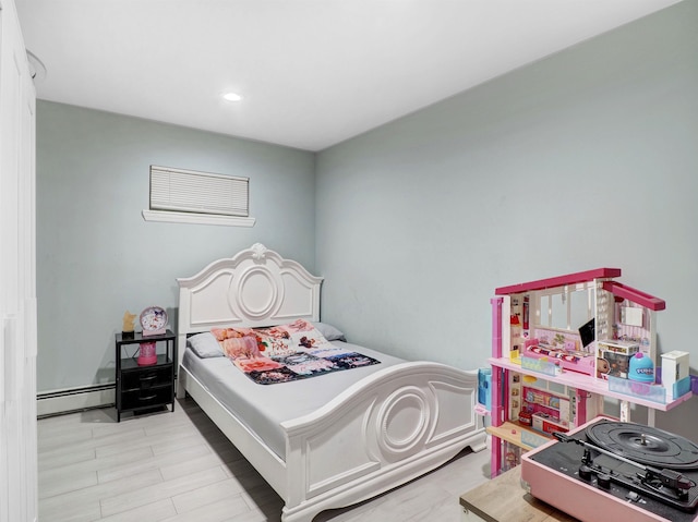 2200 Paterson Plank Rd Unit 19, North Bergen, NJ 07047 - bedroom with baseboard heating