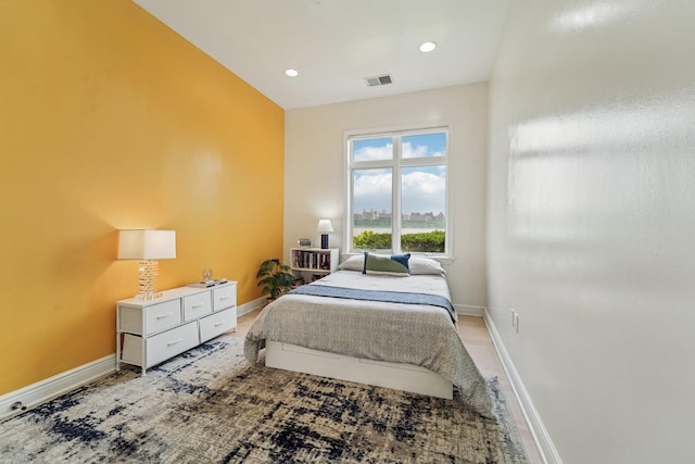 7400 River Rd Unit 114, North Bergen, NJ 07047 - bedroom featuring baseboards and recessed lighting