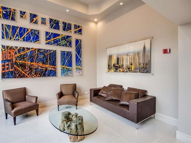 view of community lobby