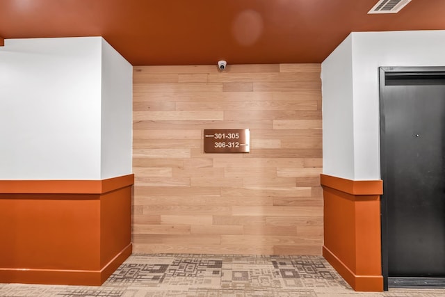 reception area featuring visible vents