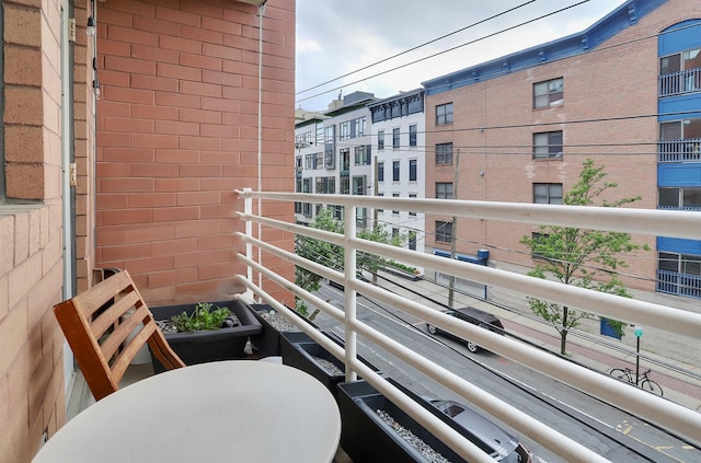 463 1st St Unit 3B, Hoboken, NJ 07030 - view of balcony