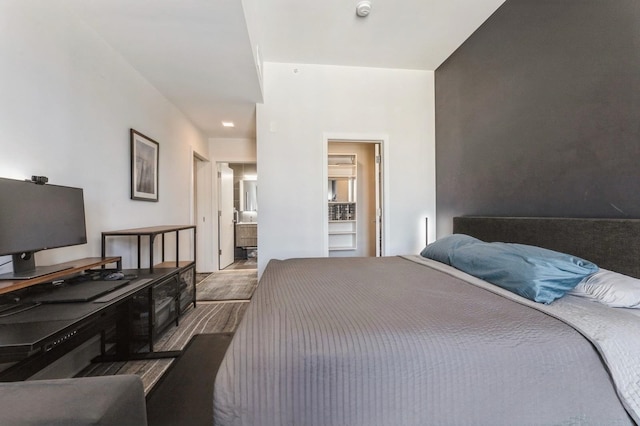 202 Merseles St Unit 504, Jersey City, NJ 07302 - bedroom featuring wood finished floors