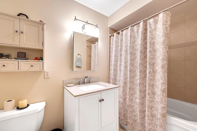 812 Grand St Unit 208, Hoboken, NJ 07030 - bathroom with vanity and shower / bath combo with shower curtain