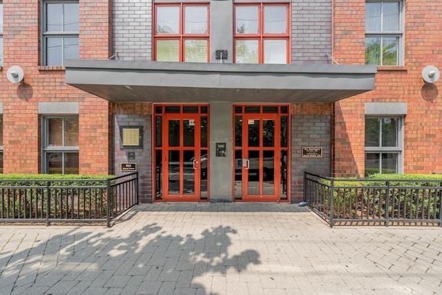 812 Grand St Unit 208, Hoboken, NJ 07030 - view of exterior entry with brick siding