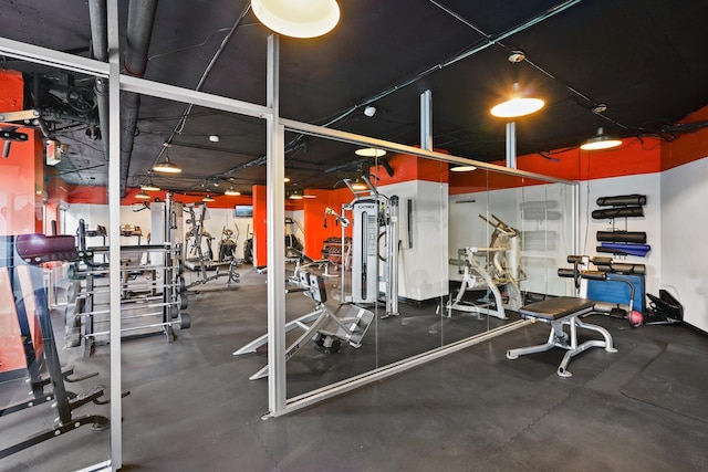 500 Central Ave Unit 1713, Union City, NJ 07087 - view of workout area