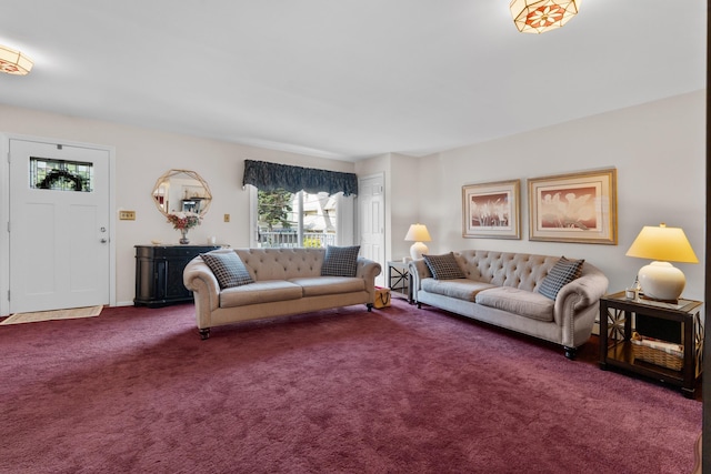 27 E 34th St, Bayonne, NJ 07002 - living area with carpet floors