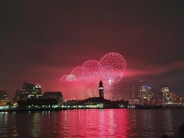 1 Shore Ln Unit 1805, Jersey City, NJ 07310 - water view with a view of city lights