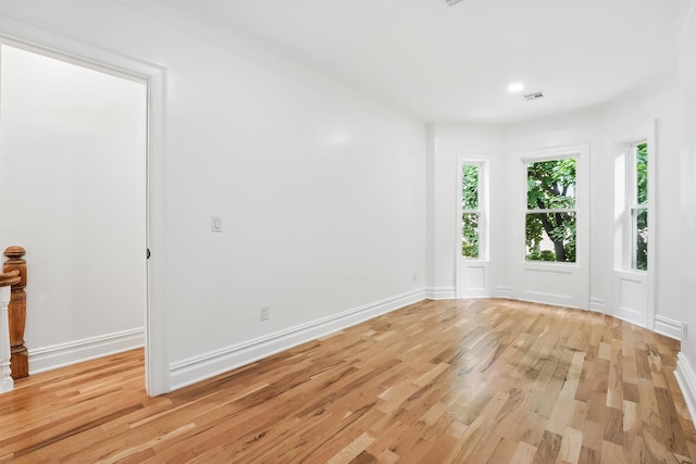 52 Brinkerhoff St, Jersey City, NJ 07304 - empty room featuring light wood-style flooring and baseboards