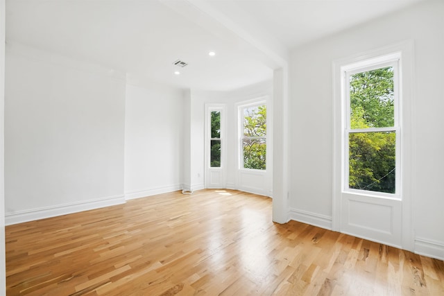 52 Brinkerhoff St, Jersey City, NJ 07304 - unfurnished room featuring light wood-style flooring and baseboards
