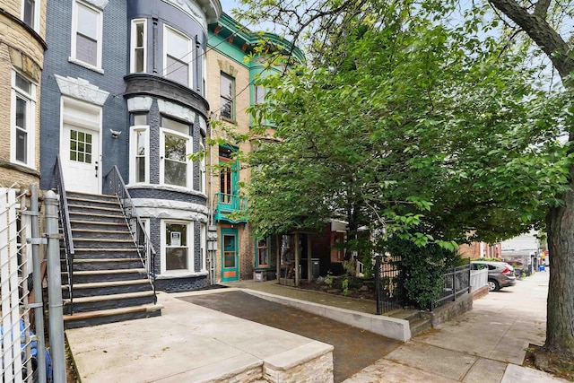 52 Brinkerhoff St, Jersey City, NJ 07304 - entrance to property with brick siding