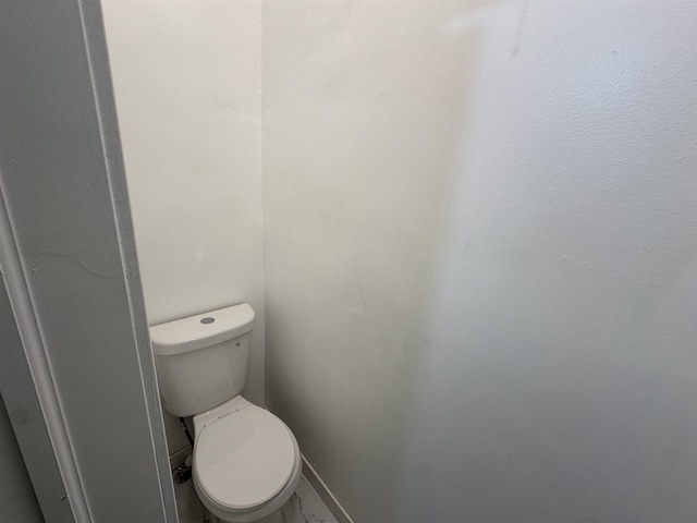 bathroom with toilet