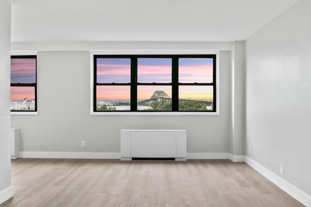 1225 Kennedy Blvd Unit 5A, Bayonne, NJ 07002 - empty room with wood finished floors and baseboards