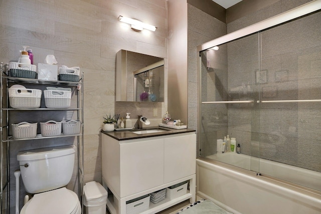 20 Avenue At Port Imperial Unit 217, West New York, NJ 07093 - full bathroom with vanity and combined bath / shower with glass door
