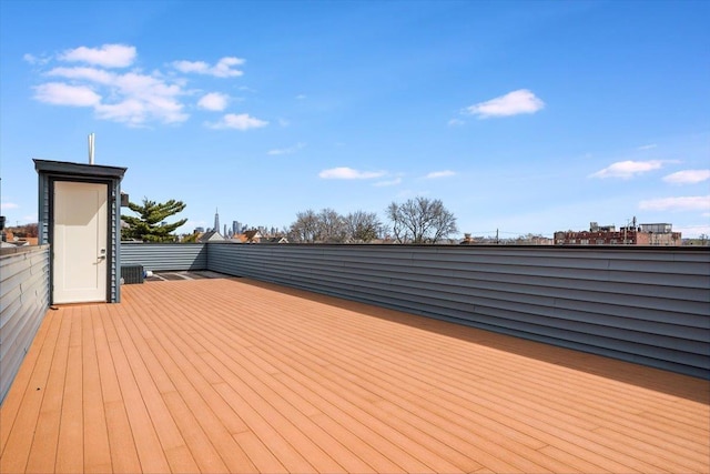 91 Pearsall Ave Unit 2, Jersey City, NJ 07305 - view of deck