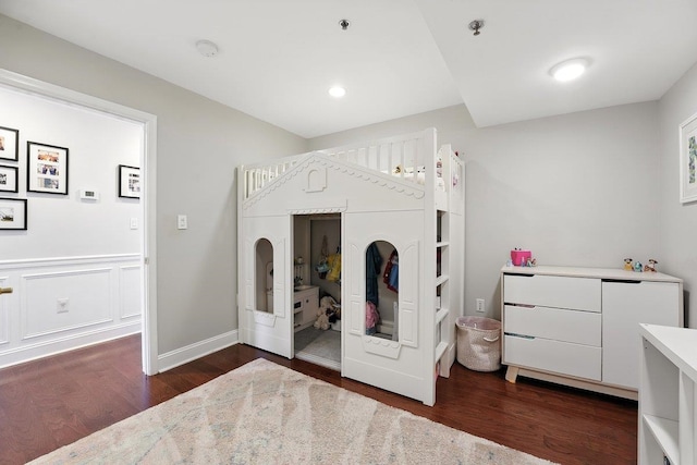 812 Grand St Unit 510, Hoboken, NJ 07030 - bedroom featuring dark wood-type flooring