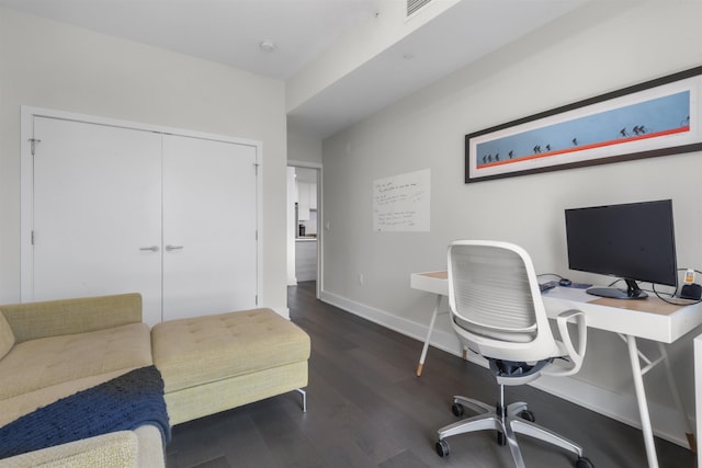 380 Newark Ave Unit 504, Jersey City, NJ 07302 - office space with wood finished floors and baseboards