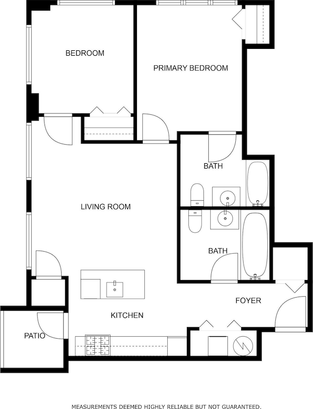 610 Newark St Unit 4A, Hoboken, NJ 07030 - home floor plan