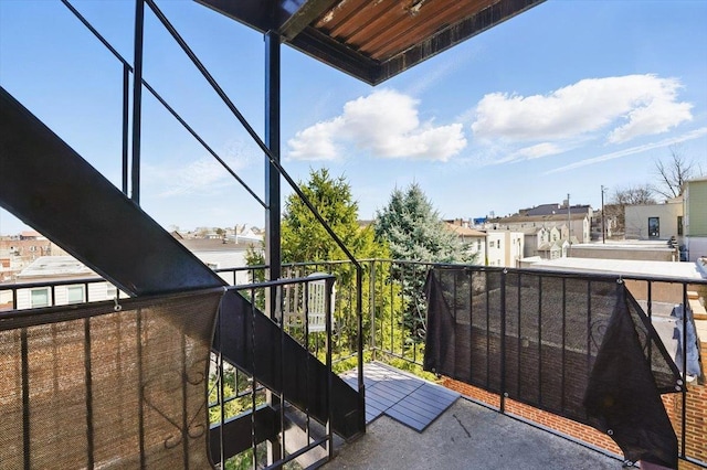 138 Leonard St Unit 2R, Jersey City, NJ 07307 - view of balcony
