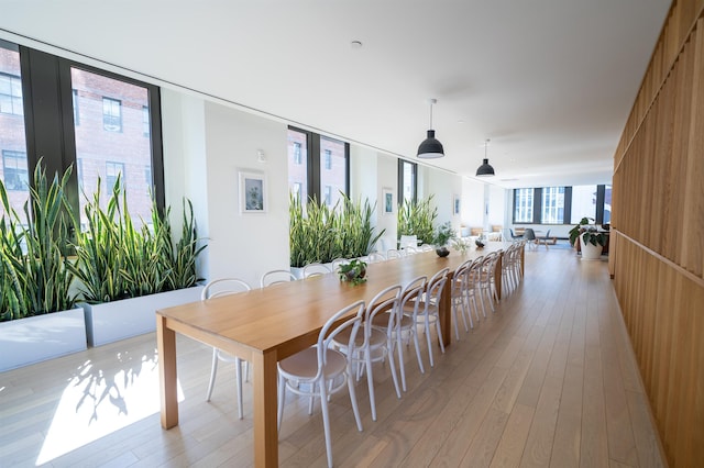 10 Provost St Unit 416, Jersey City, NJ 07302 - dining area with light wood finished floors