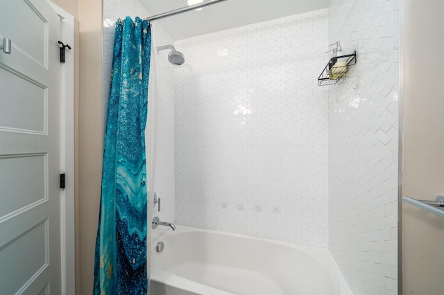 10 Provost St Unit 416, Jersey City, NJ 07302 - full bathroom with shower / bath combo with shower curtain