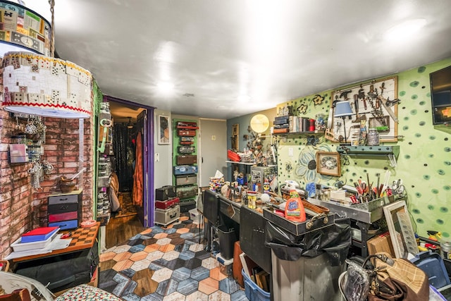 209 48th St Unit A, Union City, NJ 07087 - miscellaneous room featuring a workshop area
