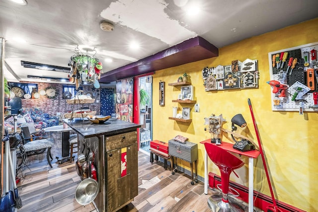 209 48th St Unit A, Union City, NJ 07087 - bar with wood finished floors and recessed lighting