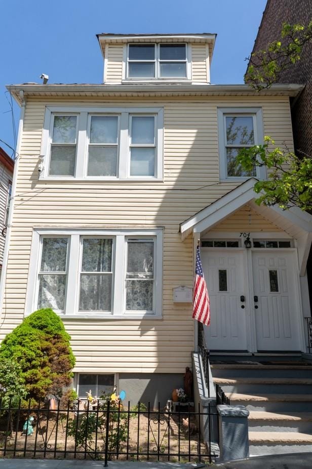 704 90th St, North Bergen, NJ 07047 - view of rear view of house
