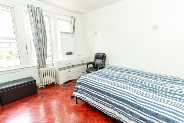 704 90th St, North Bergen, NJ 07047 - bedroom featuring radiator
