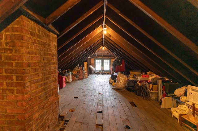 704 90th St, North Bergen, NJ 07047 - view of unfinished attic
