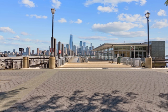 98 Bright St Unit 1G, Jersey City, NJ 07302 - view of property's community with a skyline view