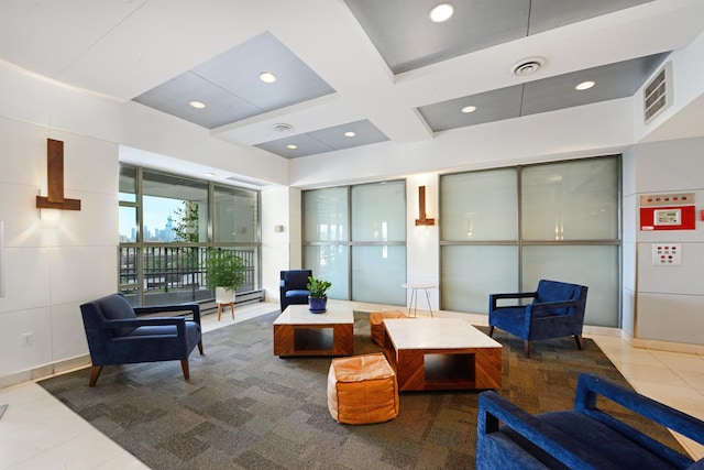 lobby with visible vents
