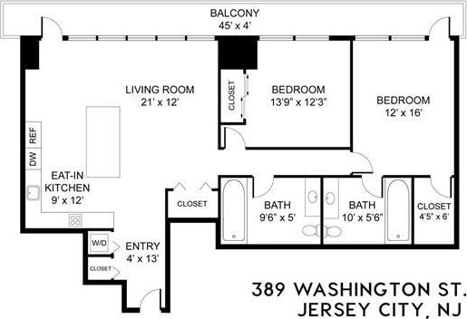 389 Washington St Unit 19B, Jersey City, NJ 07302 - photo 31