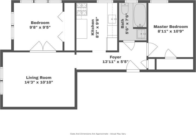 6414 Park Ave Unit 14, West New York, NJ 07093 - home floor plan