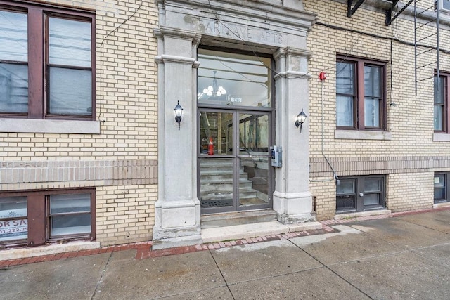 6414 Park Ave Unit 14, West New York, NJ 07093 - view of exterior entry with brick siding