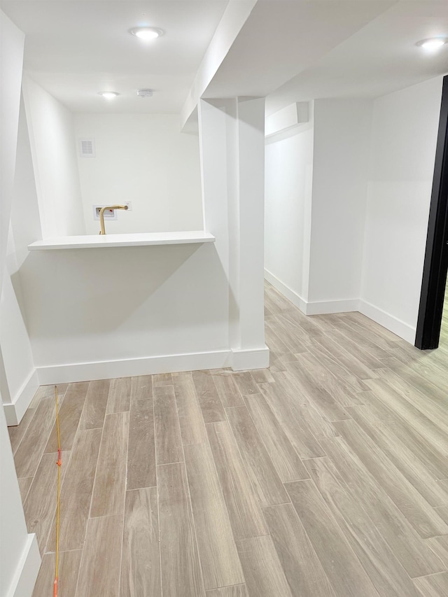 530 45th St, Union City, NJ 07087 - finished basement featuring wood finished floors