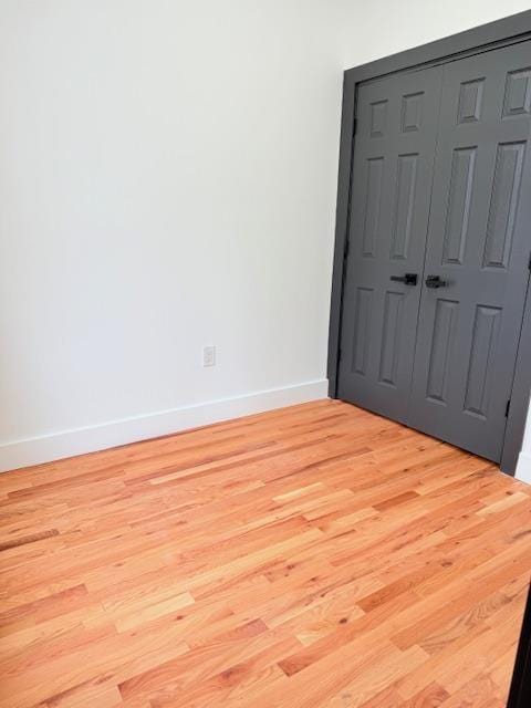 530 45th St, Union City, NJ 07087 - unfurnished bedroom featuring wood finished floors and a closet