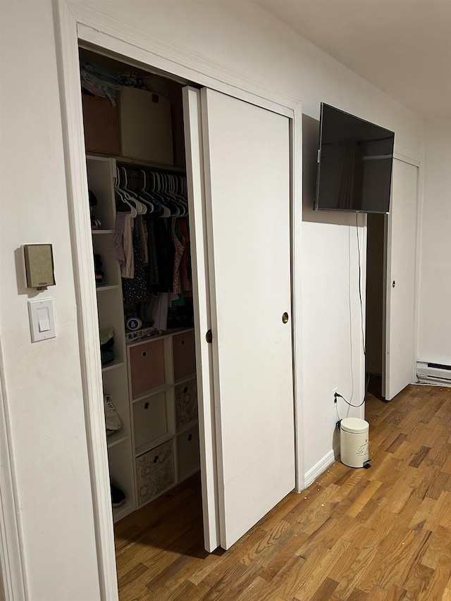 186 Highlands Ave Unit 5A, Clifton, NJ 07011 - closet with baseboard heating