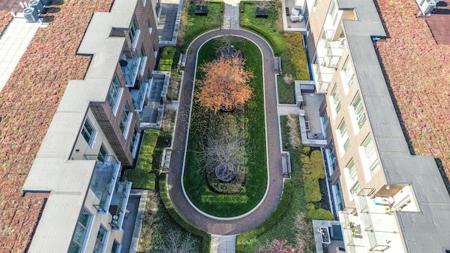 drone / aerial view