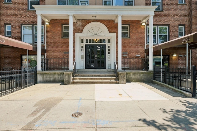 2520 Kennedy Blvd Unit 4C, Jersey City, NJ 07304 - doorway to property with brick siding