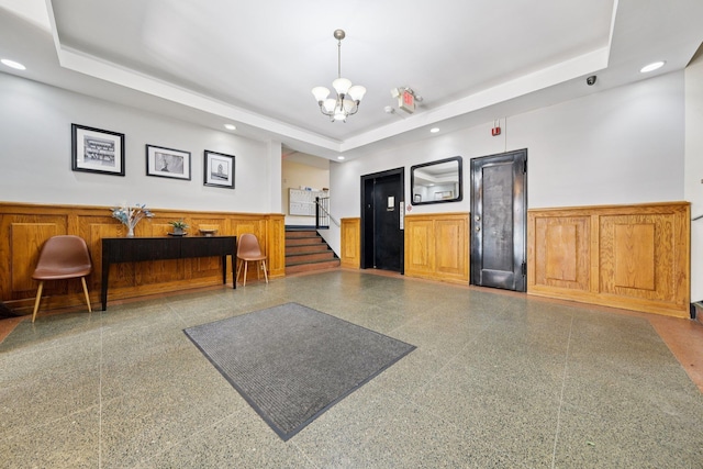 2520 Kennedy Blvd Unit 4C, Jersey City, NJ 07304 - community lobby featuring recessed lighting and stairs