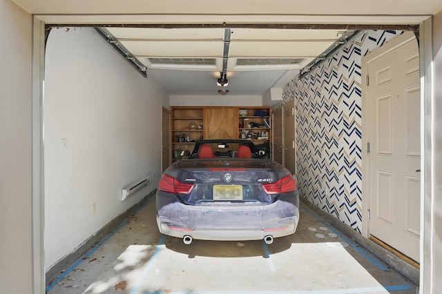 245 Ogden Ave Unit 2, Jersey City, NJ 07307 - garage featuring baseboards
