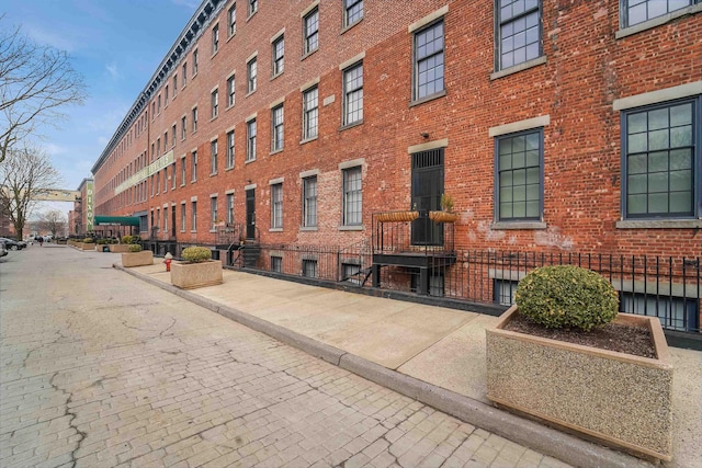 view of property