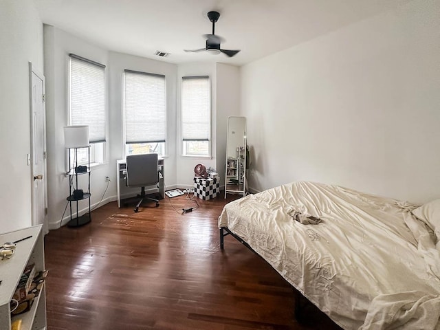 3481 John F Kennedy Blvd Unit 301, Jersey City, NJ 07307 - bedroom featuring wood finished floors and ceiling fan