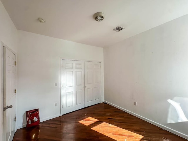 3481 John F Kennedy Blvd Unit 301, Jersey City, NJ 07307 - unfurnished bedroom with wood finished floors and a closet