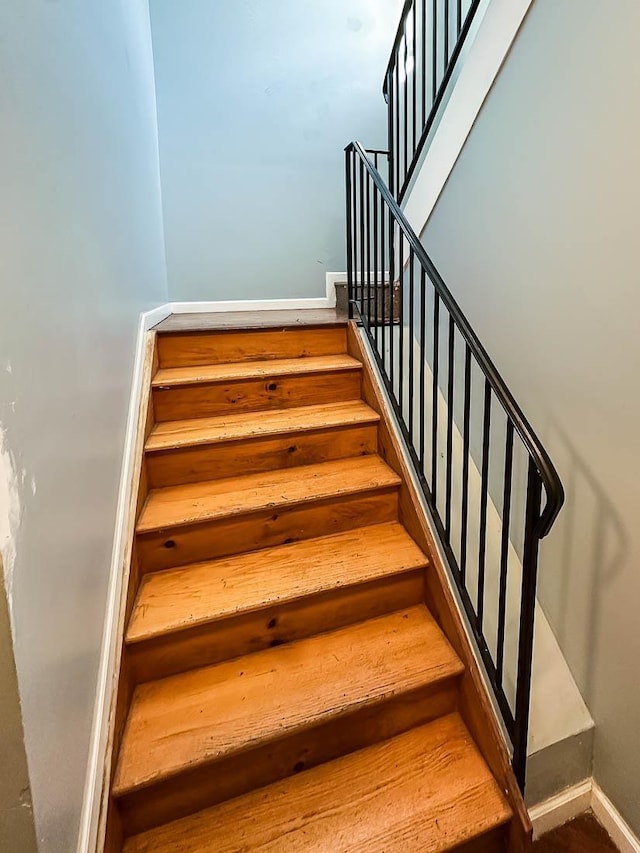 3481 John F Kennedy Blvd Unit 301, Jersey City, NJ 07307 - stairway with baseboards